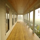 Morning Fog On The Porch